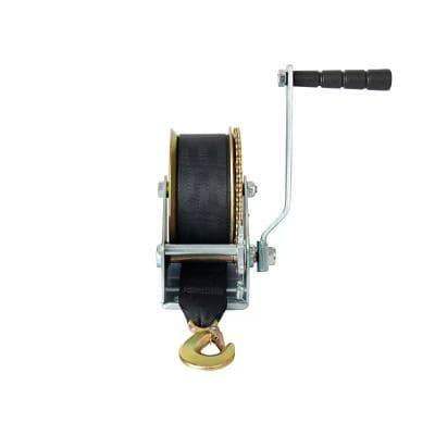 Кабели Лебедка ручная барабанная WH25-20 1100 кг, 20 м (лента) EURO-LIFT