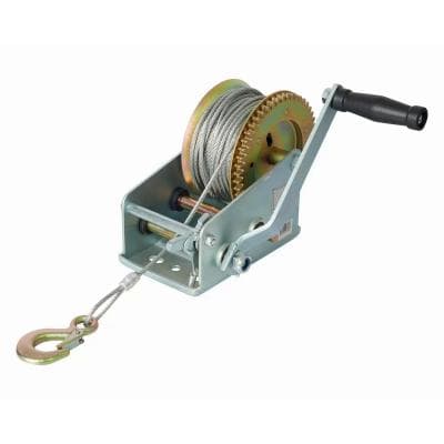 Кабели Лебедка ручная барабанная WH16-20 700 кг, 20 м (канат) EURO-LIFT