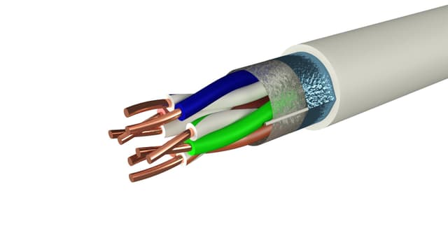 Кабели Кабель FTP Cat.5 4x2x0,55 Al+Cu