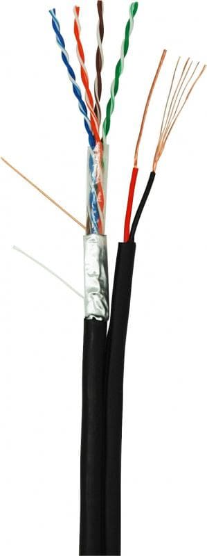 Кабели EC-UF004-5E-PC150-PE-BK